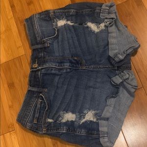 women’s jean shorts size 5